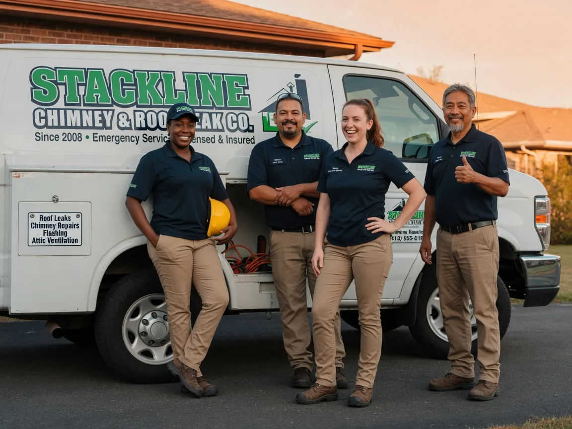 Chimney flashing repair company in Clearwater, KS